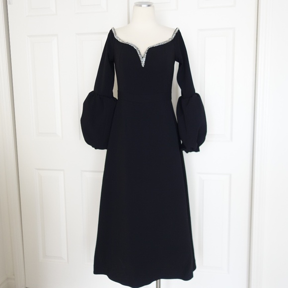 Self-Portrait Off the shoulder embellished Dress - Picture 3 of 9